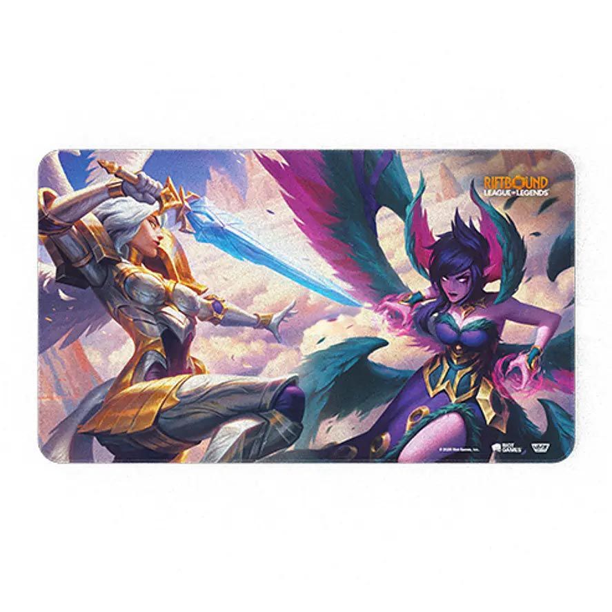 Riftbound Vendetta Kayle Vs Morgana Neoprene Playmat 610 x 356 mm