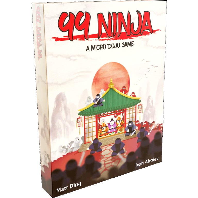 99 Ninja Two-Player Tile Laying Strategy Game  Competitive Battle