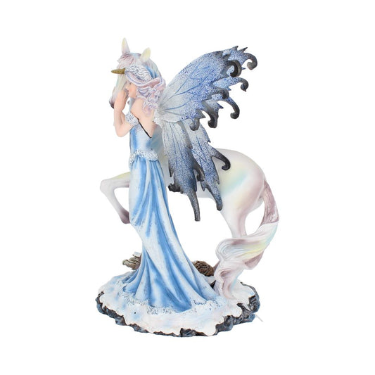 Comfort Ice Fairy and White Unicorn Figurine 21.5cm 2