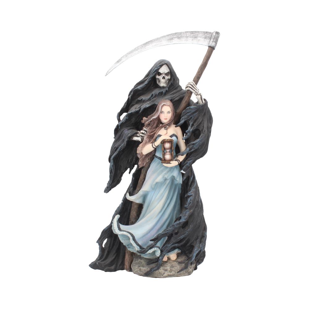 Summon The Reaper Gothic Figurine By Anne Stokes Woman and Ornament 30cm