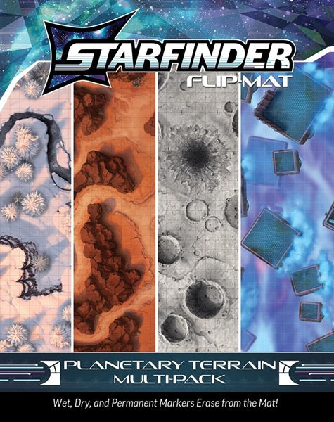 Starfinder Flip-Mat: Planetary Terrain Multi-Pack product image