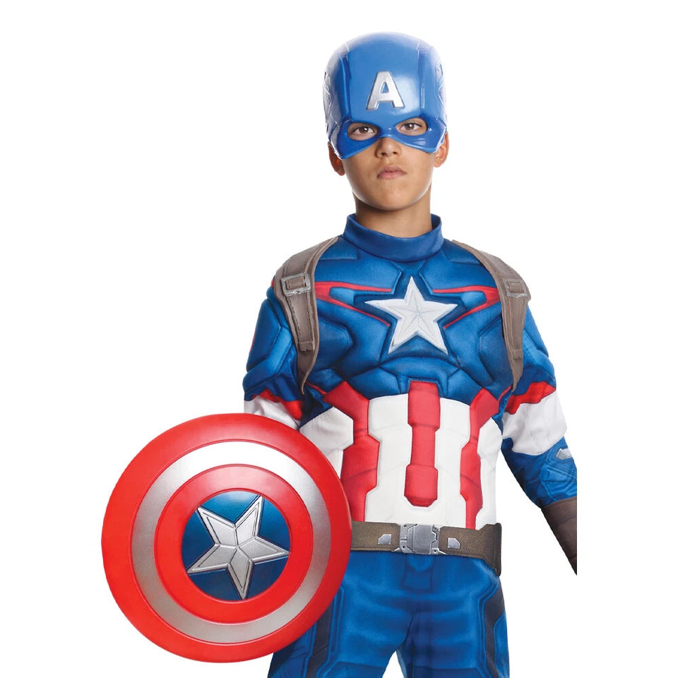 Marvel Avengers Unisex Kids Captain America Shield Costume Accessory 30cm 3