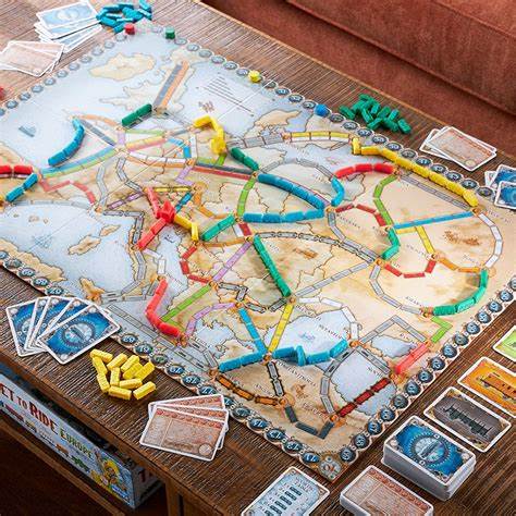 Ticket To Ride Europe Board Game 7