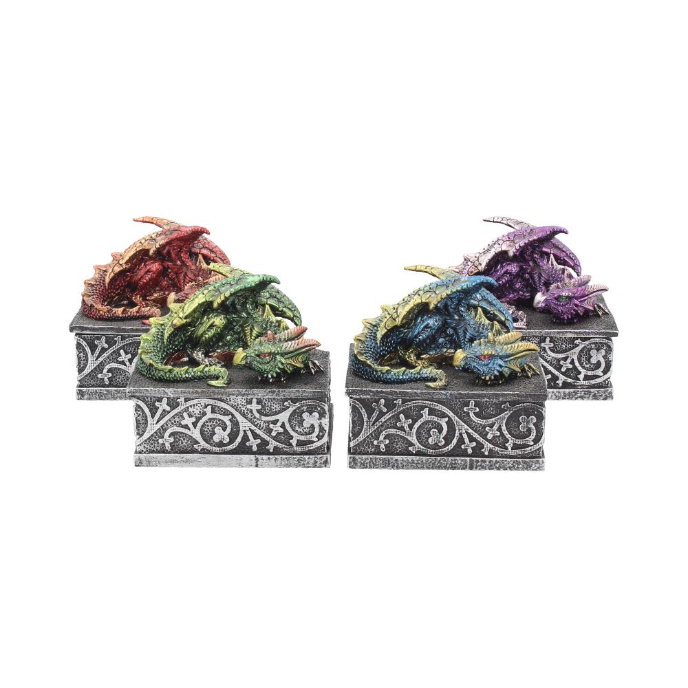 Dragons Safehold Box Set of 4 Trinket Boxes 8.4cm