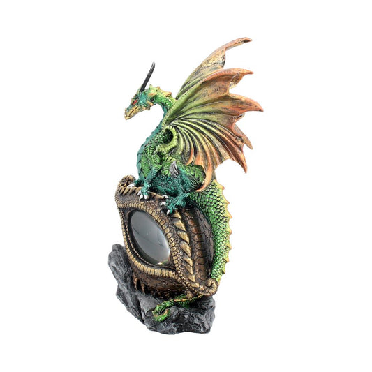 Emerald Green Eye Of The Dragon Light Up Figurine 21cm 2