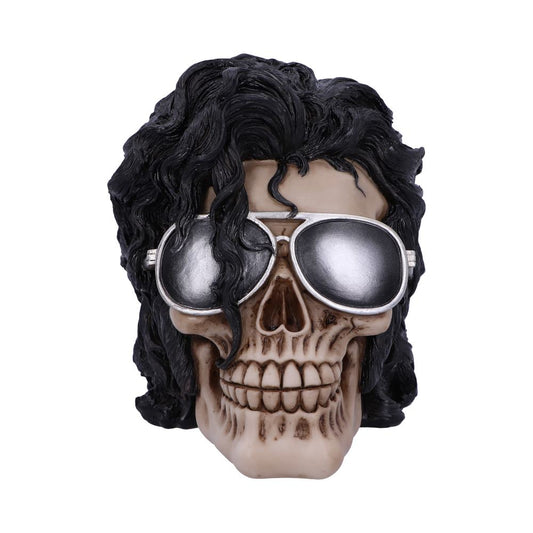 Bad Michael Jackson King of Pop Inspired Skull Ornament 16.5cm 2