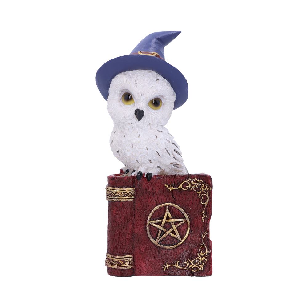 Avian Spell Owl Figurine Red 12.5cm