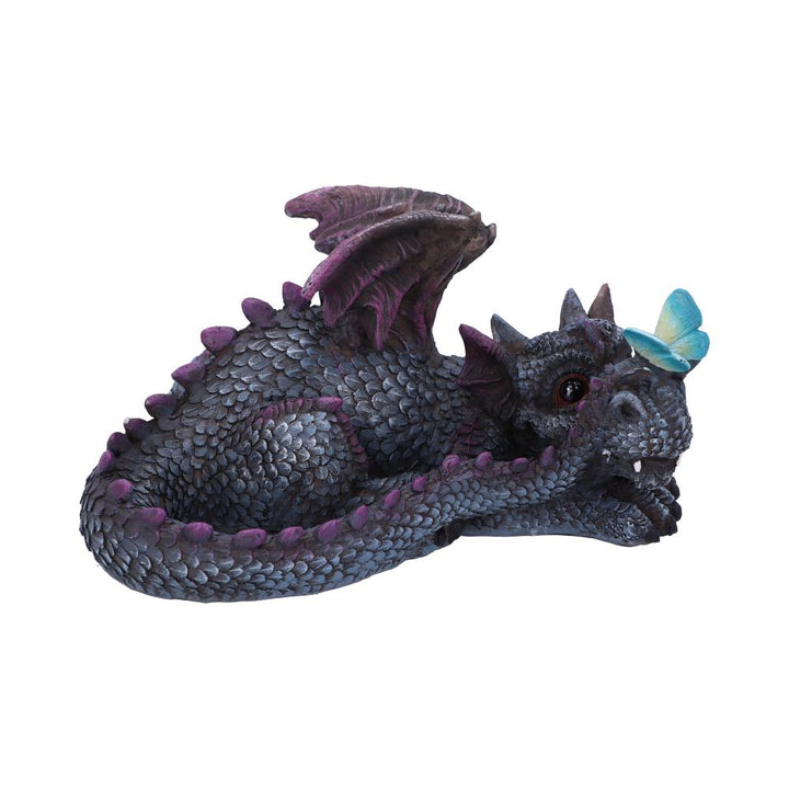 Butterfly Rest Dragon Figurine 19cm