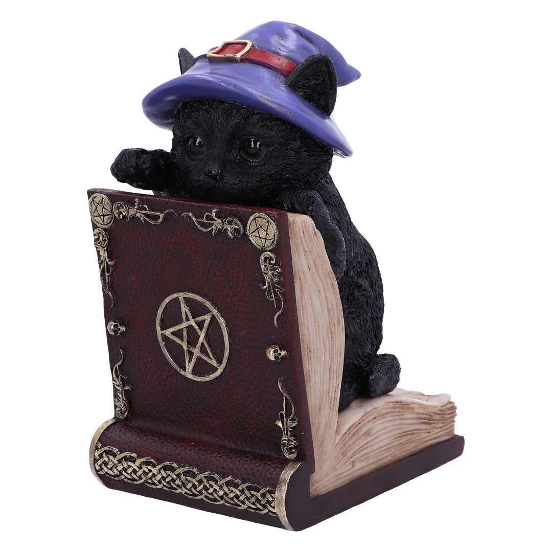 Peekaboo Witch Cat Bookend Peek-a-Voo 20cm