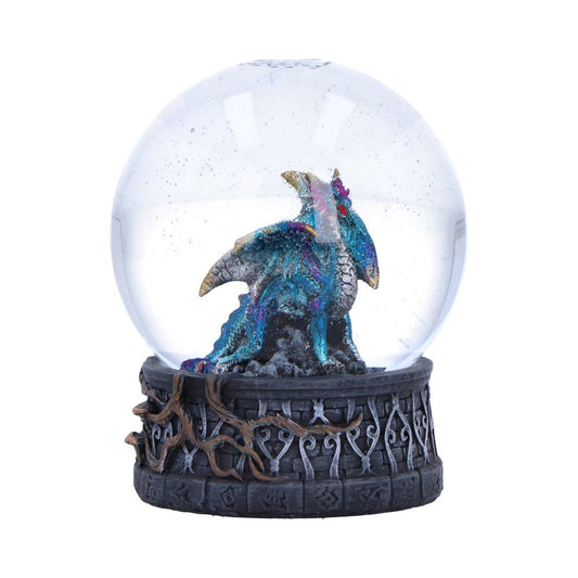Dragon Storm Gothic Snow Globe 10cm 2