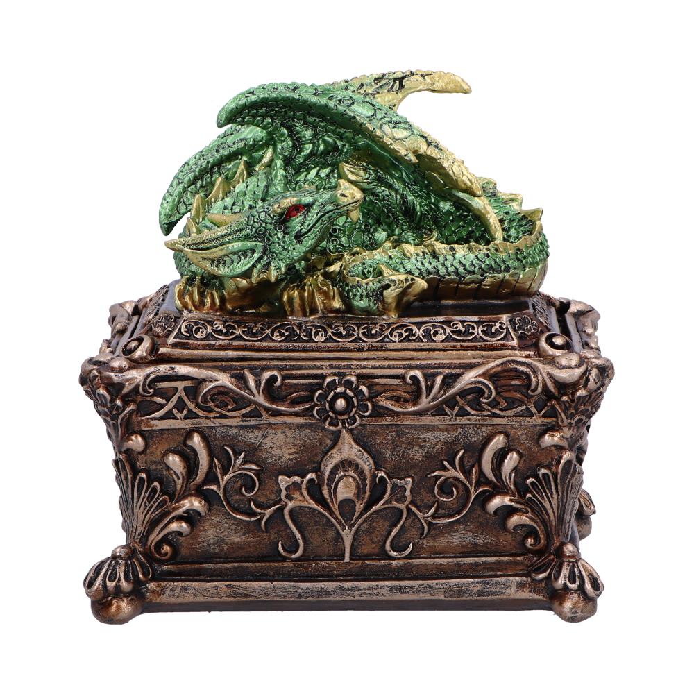 Guardian of the Hoard Dragon Trinket Box 13cm