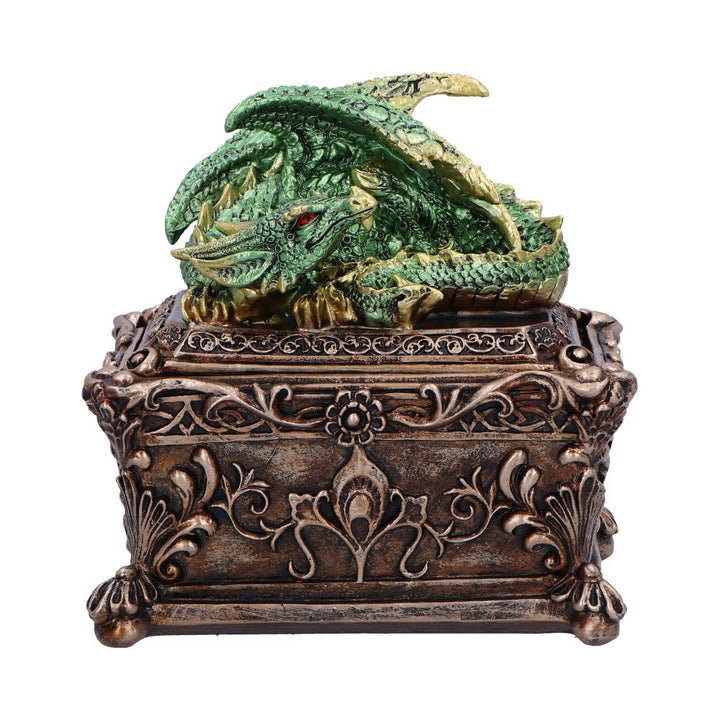 Guardian of the Hoard Dragon Trinket Box 13cm