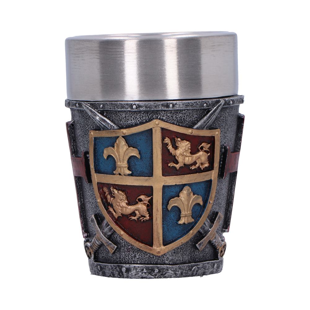 Heraldic Shot Glass a Regal Symbol of Tradition and Strength 7.5cm