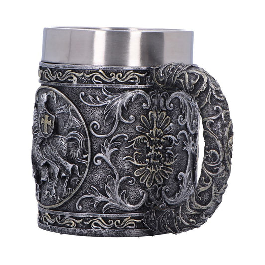 Ride for Glory Medieval Tankard 18cm Drinking Cup 2