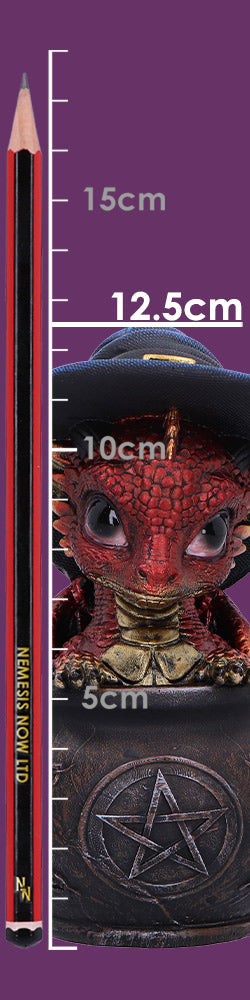 Spell Scale Red Dragon Figurine 12.5cm 8