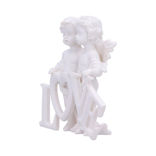 Heavenly Love Cherub Couple Standing Figurine 12.5cm 2
