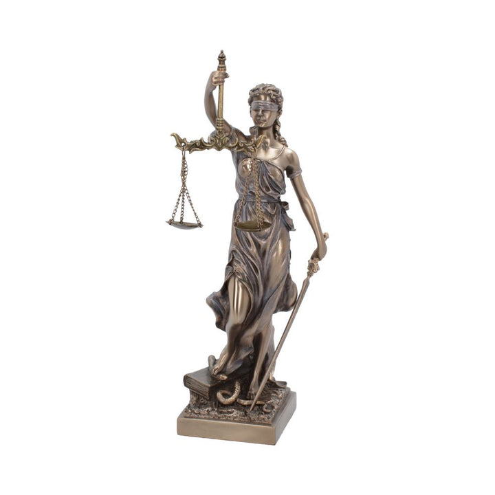 Bronzed La Justicia The Goddess of Divine Justice 33cm