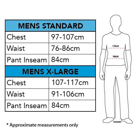 Size Chart The Batman Costume Mens Printed Muscle Batsuit DC Comics