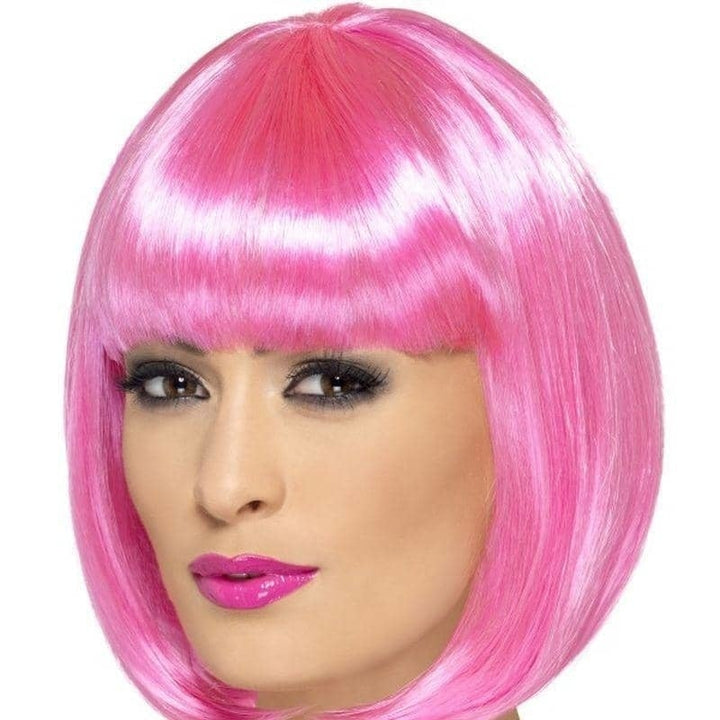 Partyrama Wig 12 Inch Adult Pink_1