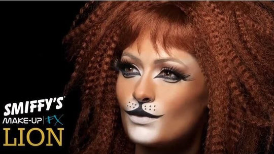 Lion Face Paint Make-Up Tutorial