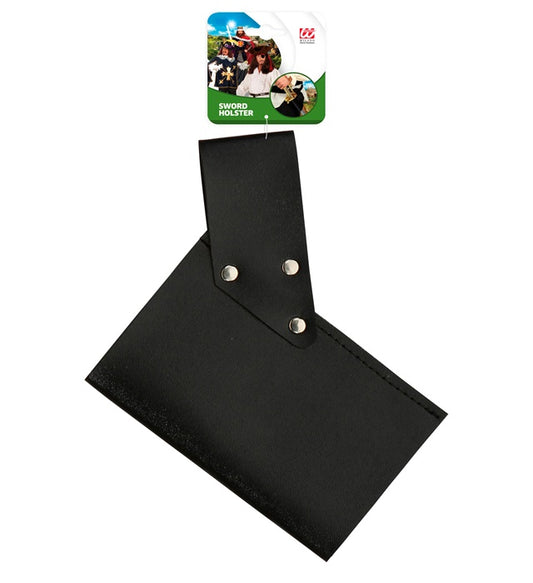 Leather Look Black Sword Holster