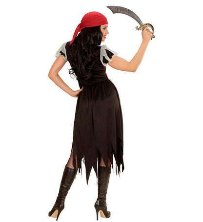 Pirate Girl  Dress, Bandana 