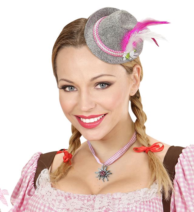 Bavarian  Mini Hat & Necklace 