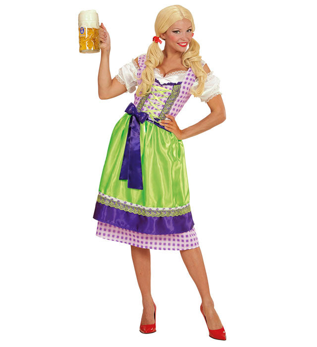 Dirndl  Dress With Apron 
