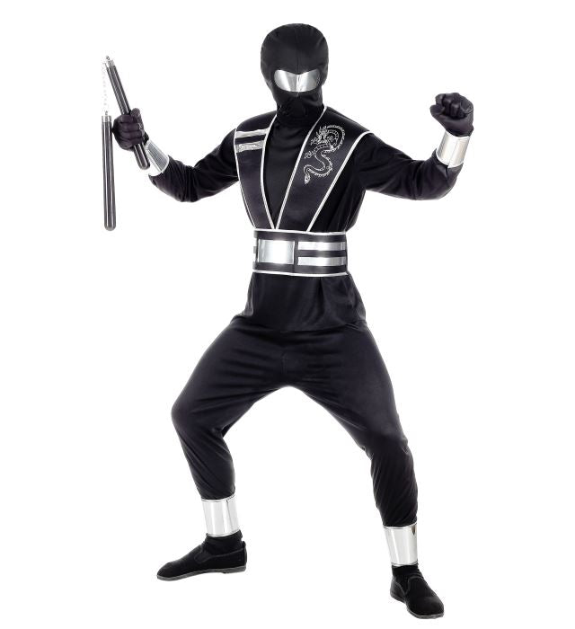 Mirror Ninja  Coat, Pants, Tabard With Belt, Arm Guards, Leg Guards, Gloves, Mask 