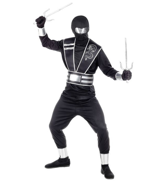 Mirror Ninja  Coat, Pants, Tabard With Belt, Arm Guards, Leg Guards, Gloves, Mask 