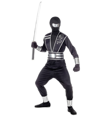Mirror Ninja  Coat, Pants, Tabard With Belt, Arm Guards, Leg Guards, Gloves, Mask 