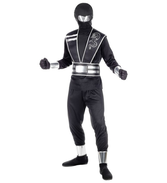 Mirror Ninja  Coat, Pants, Tabard With Belt, Arm Guards, Leg Guards, Gloves, Mask 