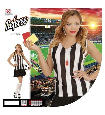 Referee  Top, Skirt, Whistle 