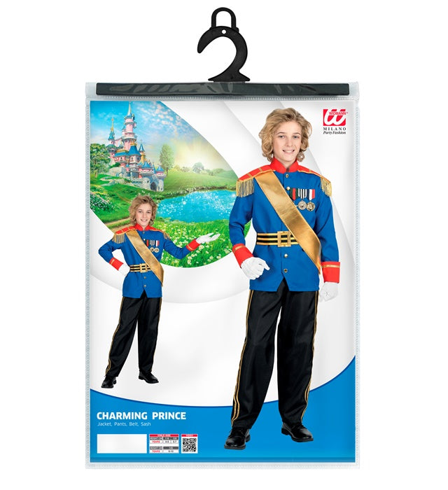 Charming Prince  Jacket, Pants, Belt, Sash 