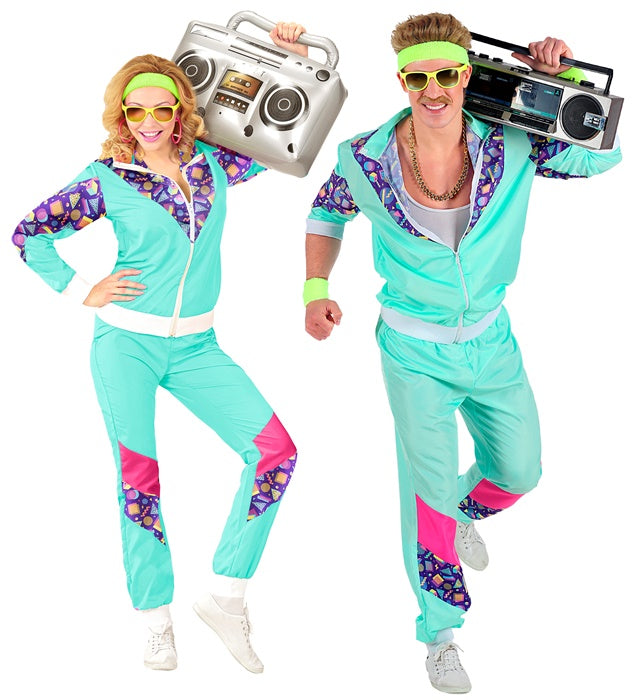 The 80S Shell Suit  Jacket, Pants 