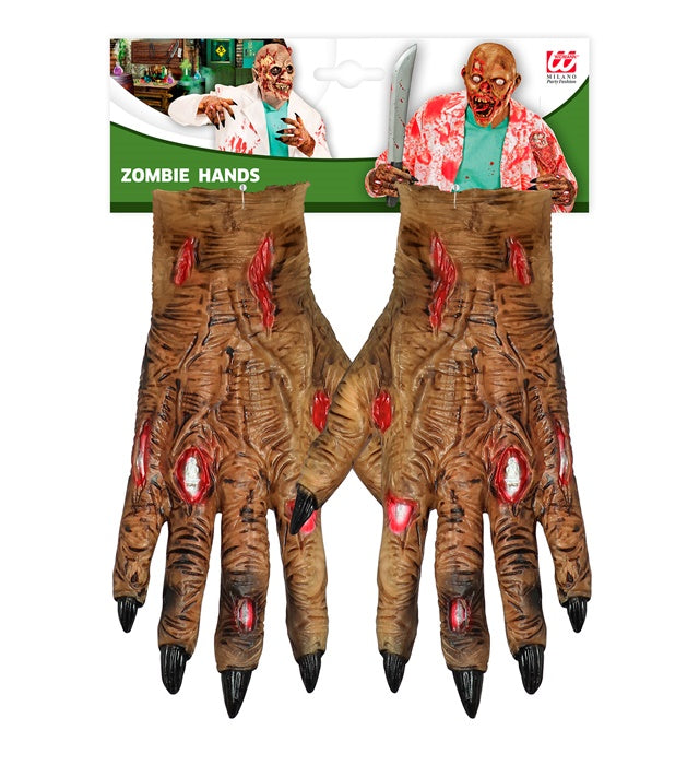 Zombie Gloves In Latex