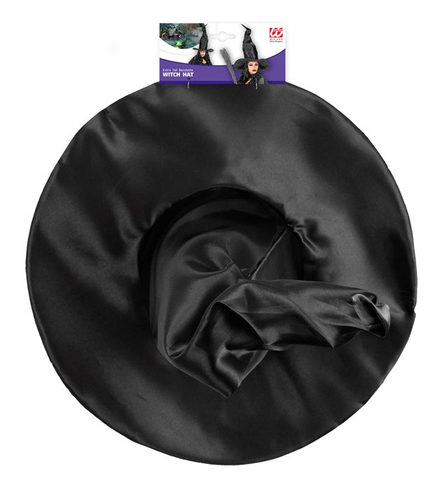 Extra Tall Bendable Satin Witch Hat