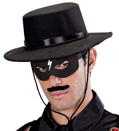 Set Of 12 Black Party Mostaches 6 Styles Ass.