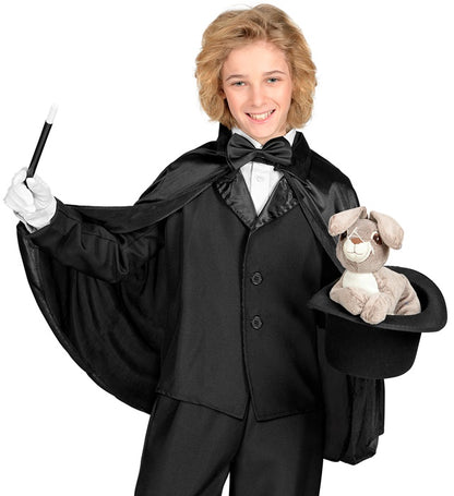 Child Size Black Cape 60 Cm