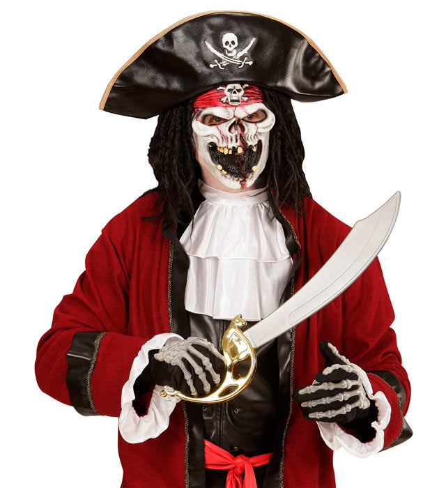 Ghost Ship Pirate Half Face Mask For Children