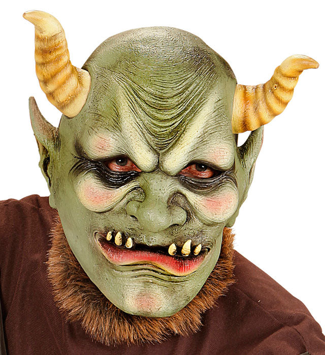 Evil Orc Full Head Mask