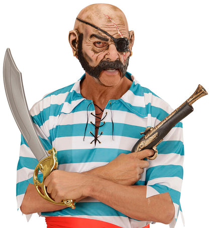 Pirate 3/4 Open Mouth Mask