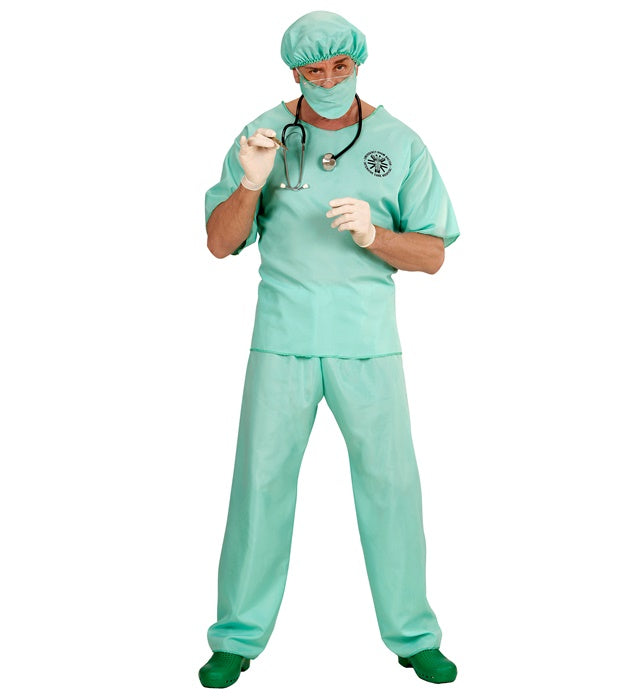 Emergency Room Doctor  Shirt, Pants, Hat, Face Mask 