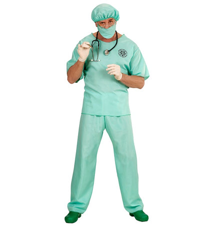 Emergency Room Doctor  Shirt, Pants, Hat, Face Mask 