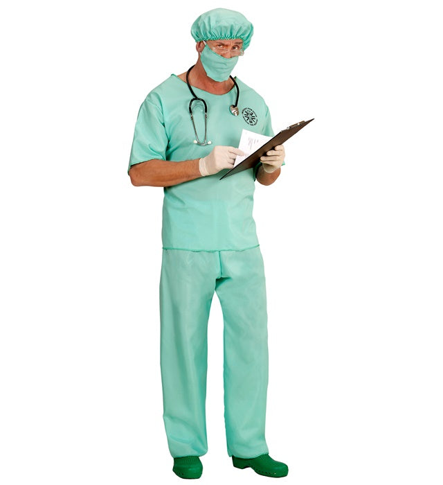 Emergency Room Doctor  Shirt, Pants, Hat, Face Mask 