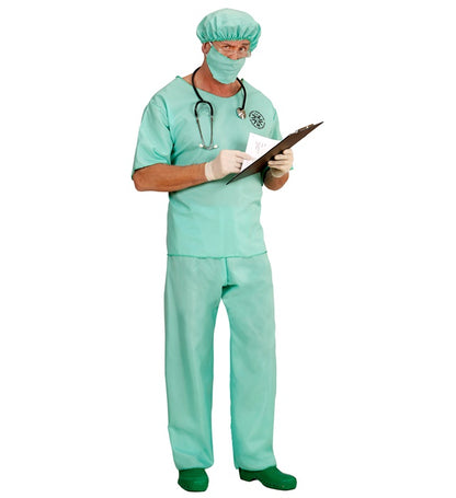 Emergency Room Doctor  Shirt, Pants, Hat, Face Mask 