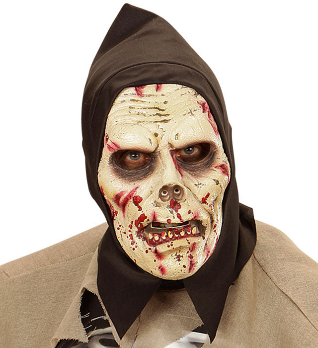 Darkness Zombie Hooded Foam Latexmask