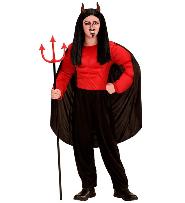 Devil  Muscle Shirt, Cape 
