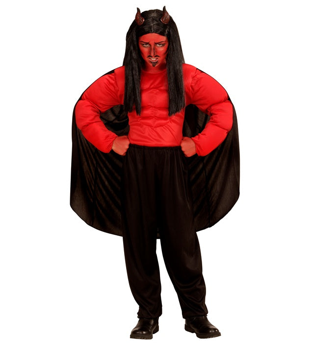 Devil  Muscle Shirt, Cape 