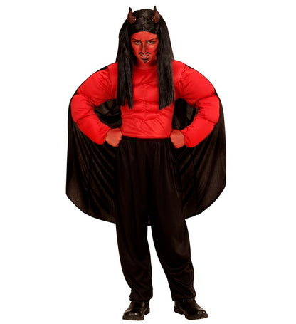 Devil  Muscle Shirt, Cape 
